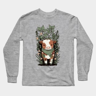 Udderly Adorable Cow Long Sleeve T-Shirt